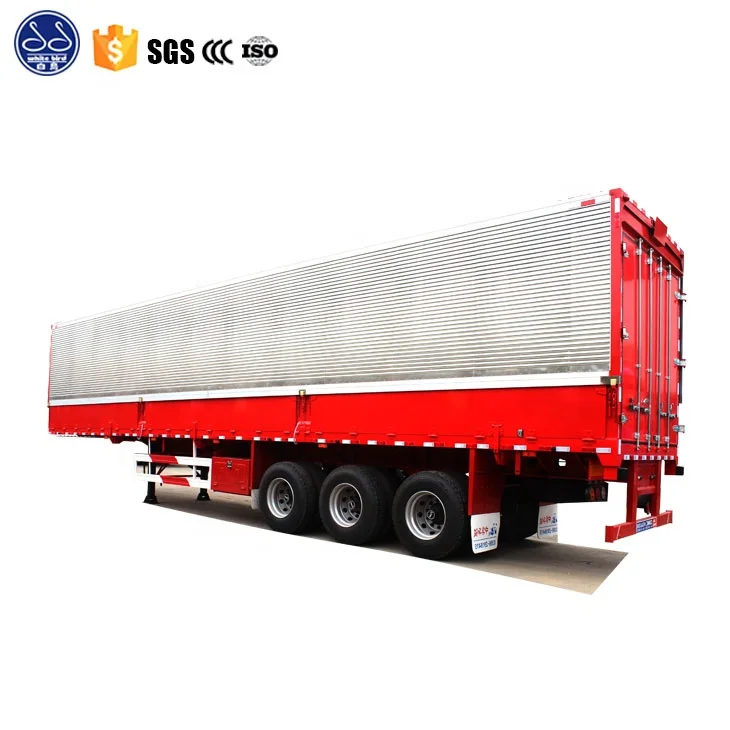 Dry Box Cargo Transport Trailer Van Truck Trailer