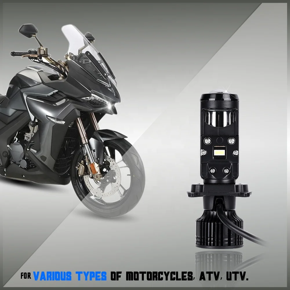 On Sale Waterproof White 12v 24v 36v 80v H7 H4  35W Led Headlight Bulb For Motorcycle Car