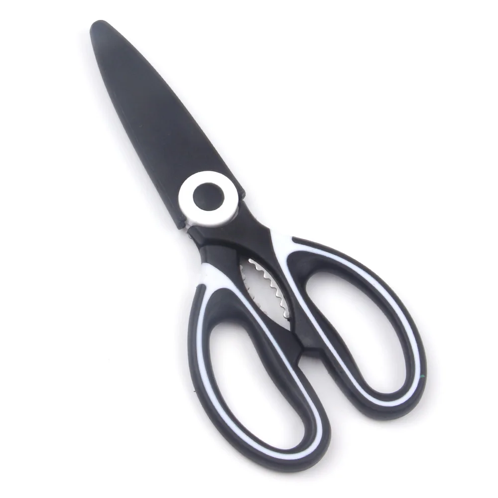 Multipurpose Stainless Steel Ultra Sharp Utility  Cooking Scissors for kitchen