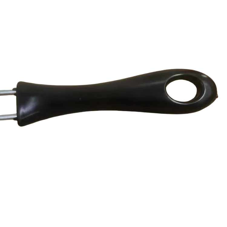 Induction Cooker-Compatible round Steel Frying Pan Flat Bottom Cooking Pot for Gas Grilling Baking Metal Egg Cookware Set