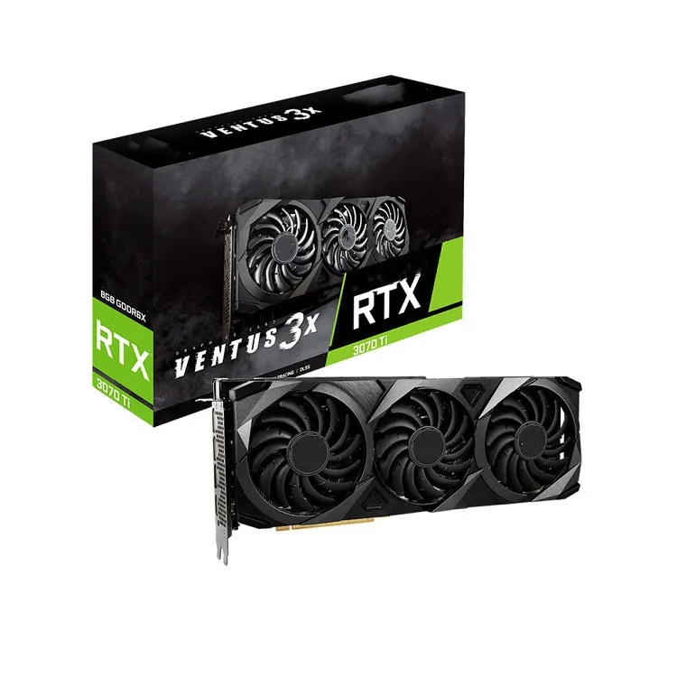 2022 hot selling nvidiageforce RTX3070 8GB 1725MHZ esports game computer graphics card in stock msi pny asusgigabyte
