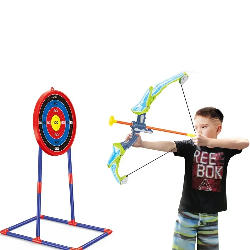 PANDAS Hot selling Kids Crossbow Set Outdoor game Sport Toy Hunting Crossbow Archery Toy with 3 Suction for children