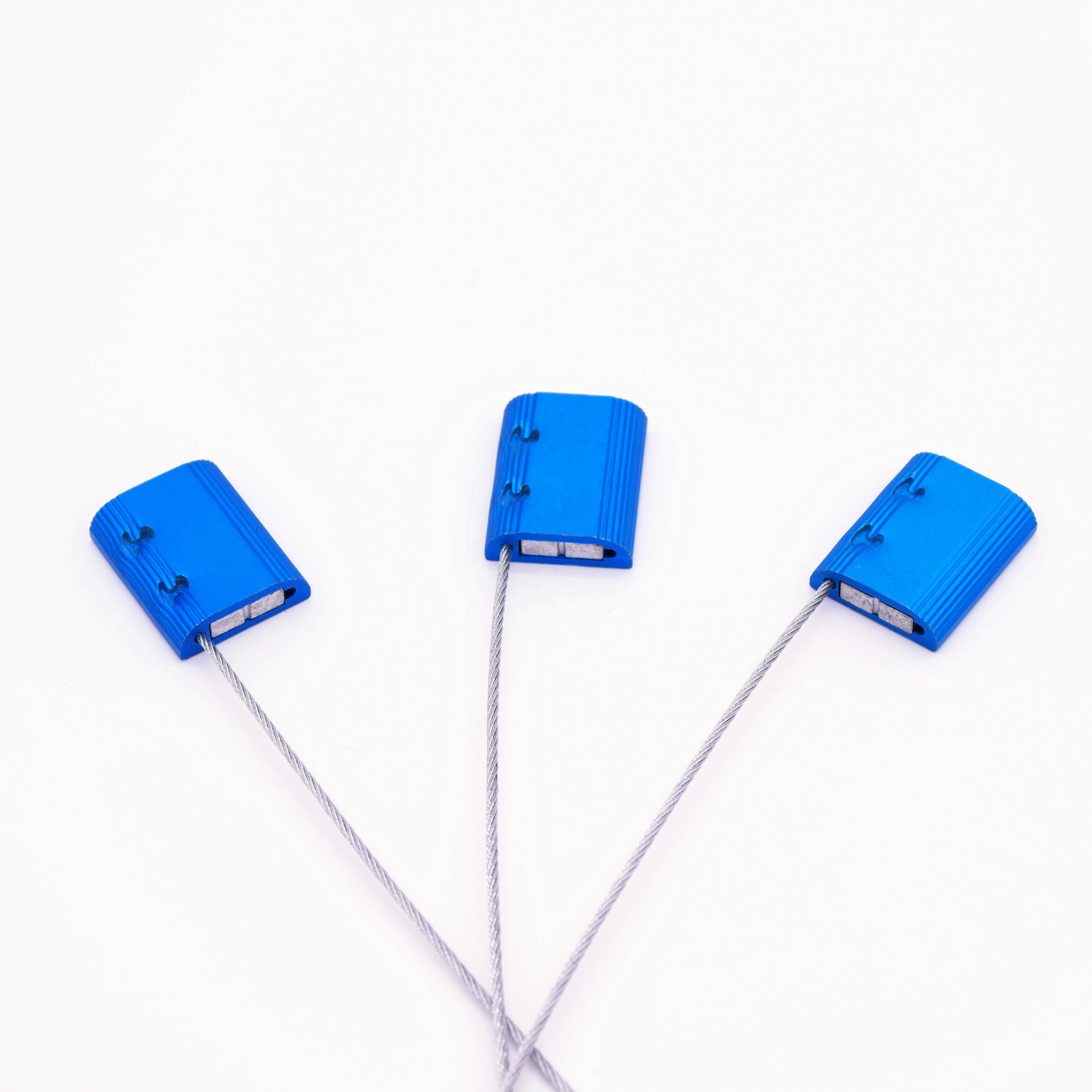 Can customize high security aluminum skin steel wire seal aluminum container cable seal