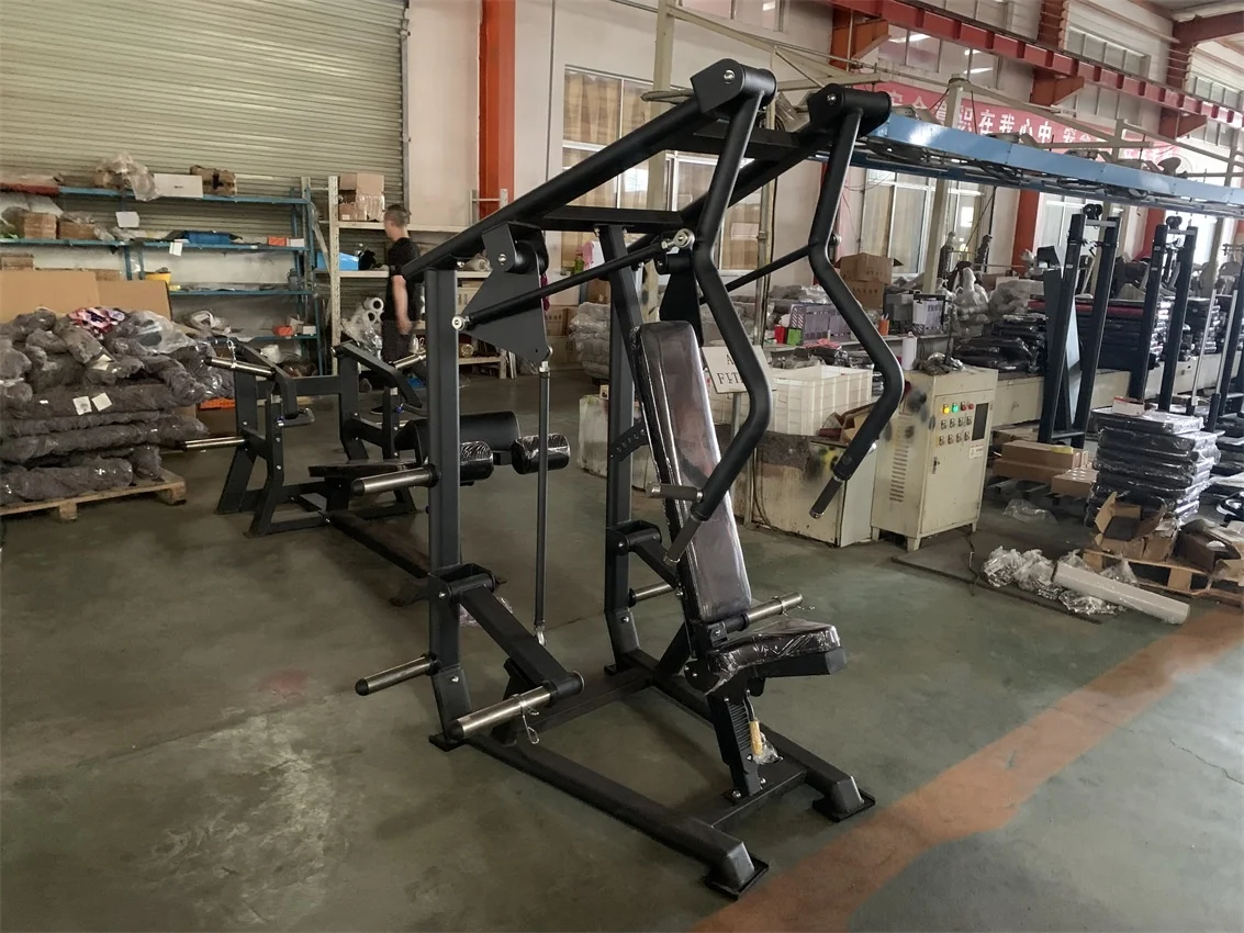 Body Building Fitness Equipment  Plate Loaded Strength Machine Seated Chest Press