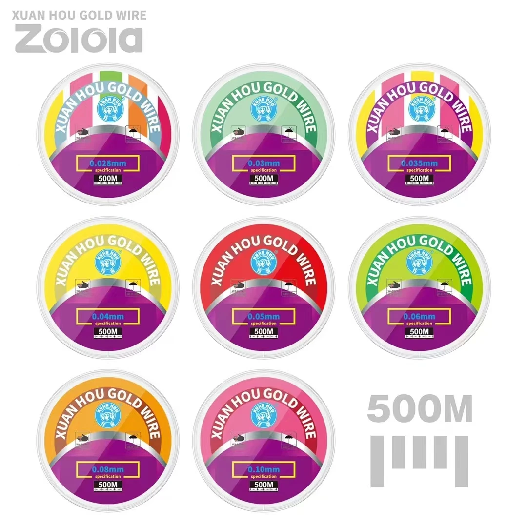 0,02 мм разделяющая и режущая Золотая проволока для ремонта сломанного ЖК-экрана мобильного телефона