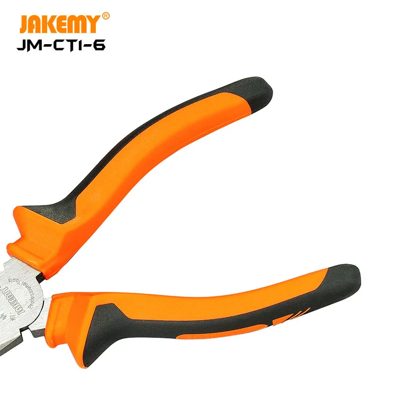  JAKEMY Оптовые точные плоскогубцы из нержавеющей стали DIY ручной инструмент для скручивания режущей проволоки обслуживания