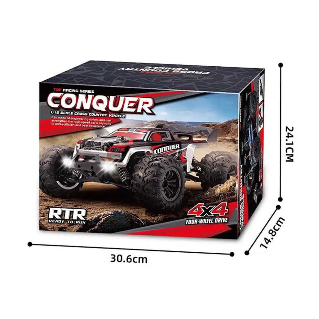 2.4Ghz RTR Remote Control Cars RC Car 38km/h High Speed Radio Control Toys Buggy 1:16 4WD Off Road Drift Racing Car