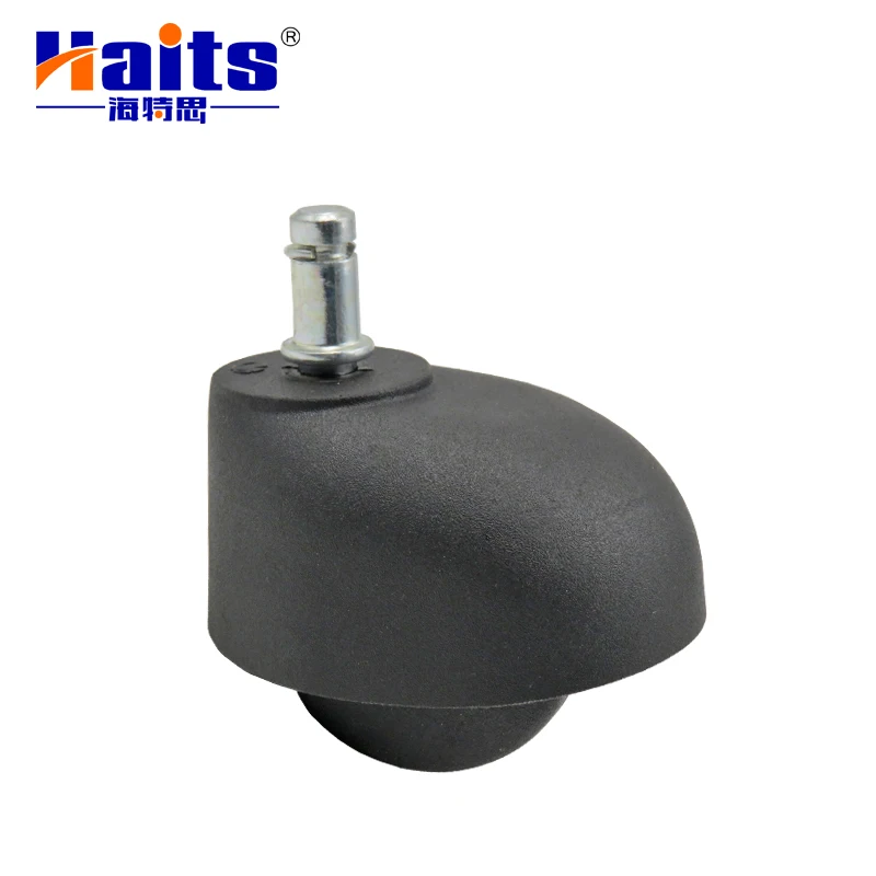 Caster Wheel For Furniture 50mm Diameter Swivel Stem Double Wheel Furniture Cup Casters