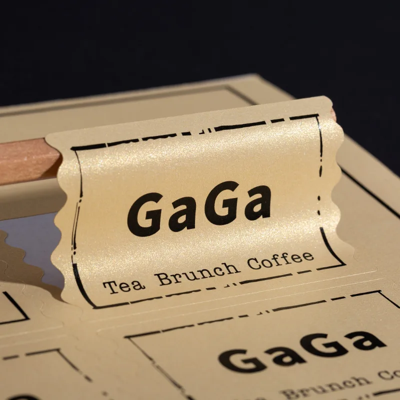 Adhesive Label Sticker High Quality Eco Friendly Logo Stickers For Packaging Label