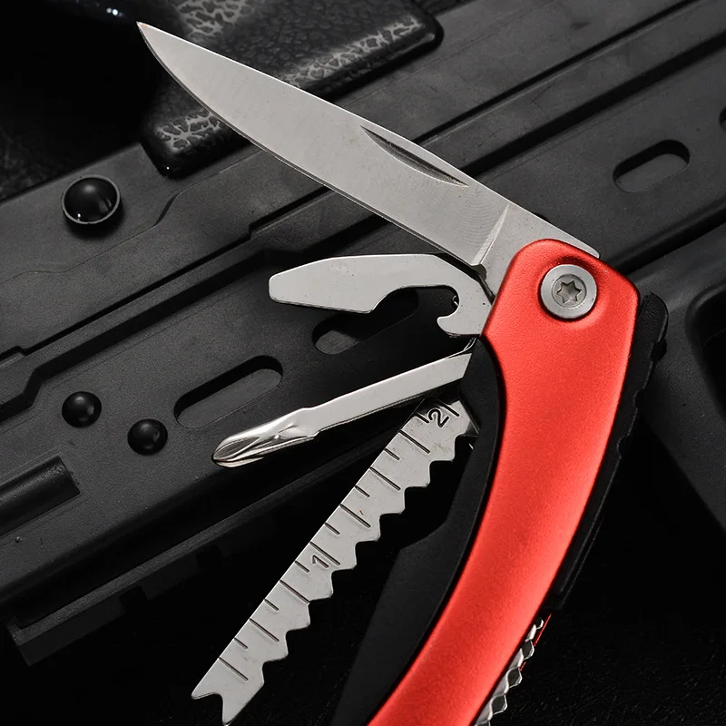 Survival outdoor Tool High quality  tactical Portable pliers multi tool Combination camping folding multifunctional pliers