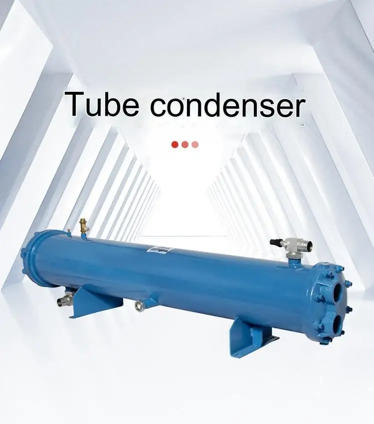 Industrial Stainless Steel Shell And Tube Condenser Water Cooled Heat Exchanger