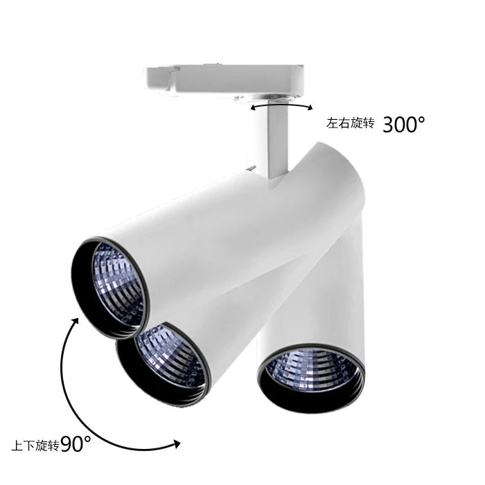 
High CRI 15W ceiling surface mounted 100-120LM/W LED spotlight 