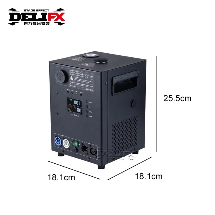 Safe Intelligence Reliability Dry Sparkler Machine With Running Effect Remote Controller Wedding 600W DMX Spark Fall Machine
