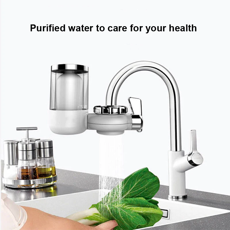 
Water Purifier Faucet Tap Connected Water Filter Hotselling Ceramic for Home Free Spare Parts Accepted 100kpa Manual 