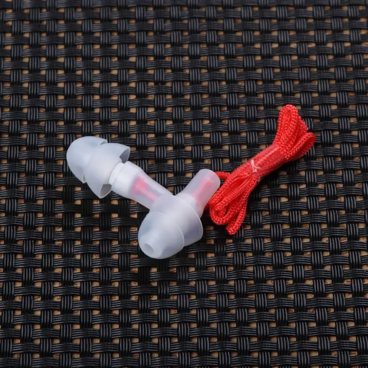 The fashion style 2-layer silicone earplugs with high quality