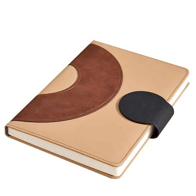 Custom Printing Hardcover Factory Price Pu Leather Elastic Band Journal Diary Planners Notebooks