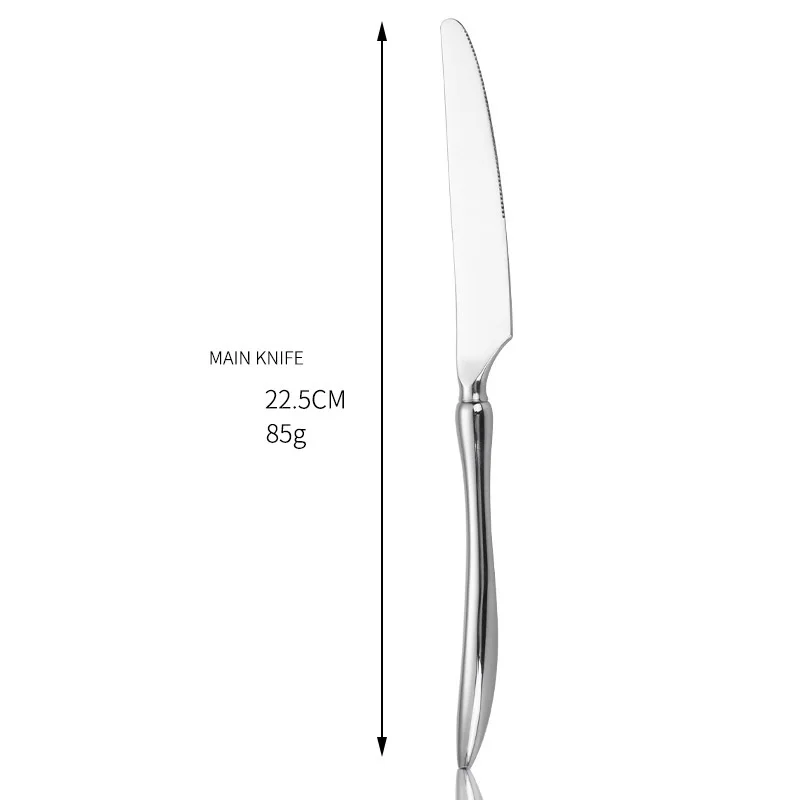 Набор столовых приборов из нержавеющей стали легкий портативный столовый набор острый нож для стейка вилки ложки чайная ложка