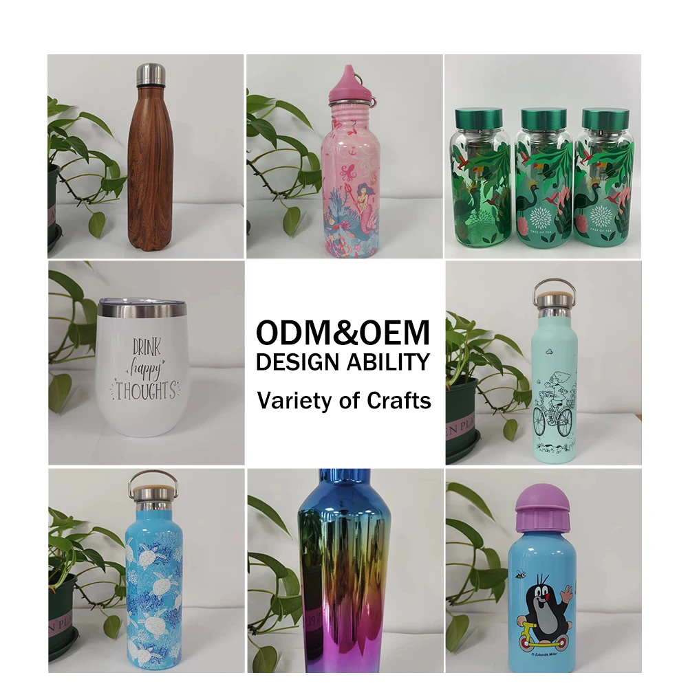 Sublimation 350 ml/500 ml 304 Stainless Steel Screw Lid Thermal Coffee Mug/ Coffee Tumbler / Car Travel Mug with Logo_16