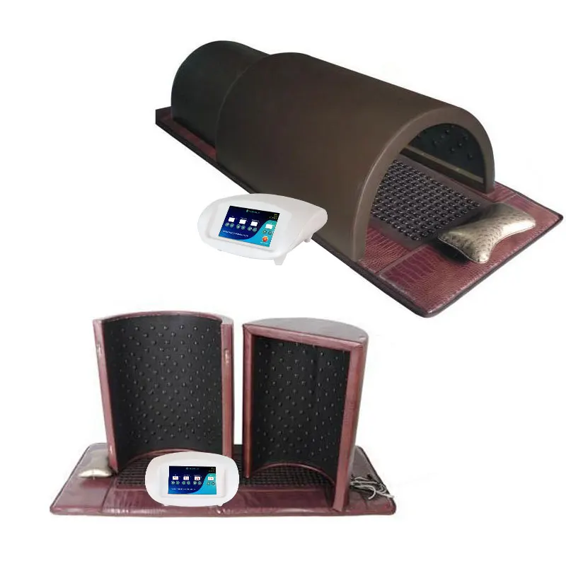 Fuerle Far infrared detox capsule dome sauna with Tourmaline and Germanium stones inside