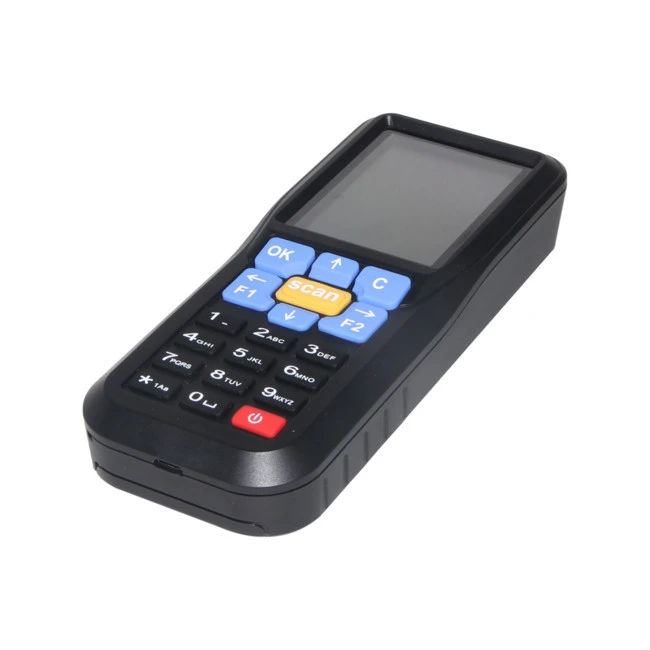 D1 Barcode Scanner Handheld 2.4 g wireless 1D Logistics Pda phone mobile Data Collector for warehouse management