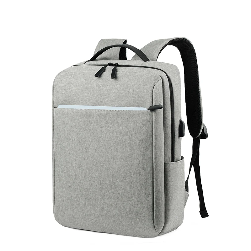 Fashion and casual business and contracted large capacity USB charging and waterproof laptop backpack