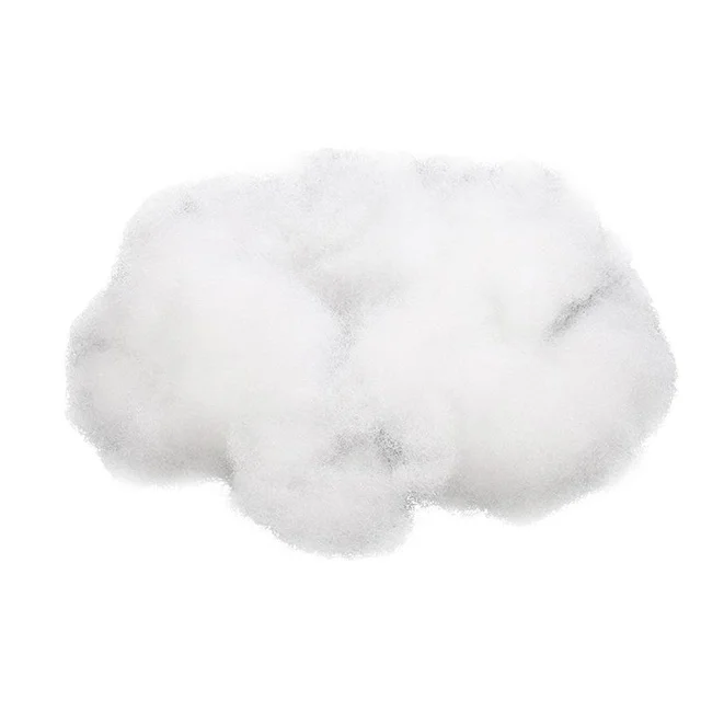 120G bag poly fill Eco-friendly filling fiber pillow stuffing carded polyester virgin fiber filling DIY cuddle stuffing