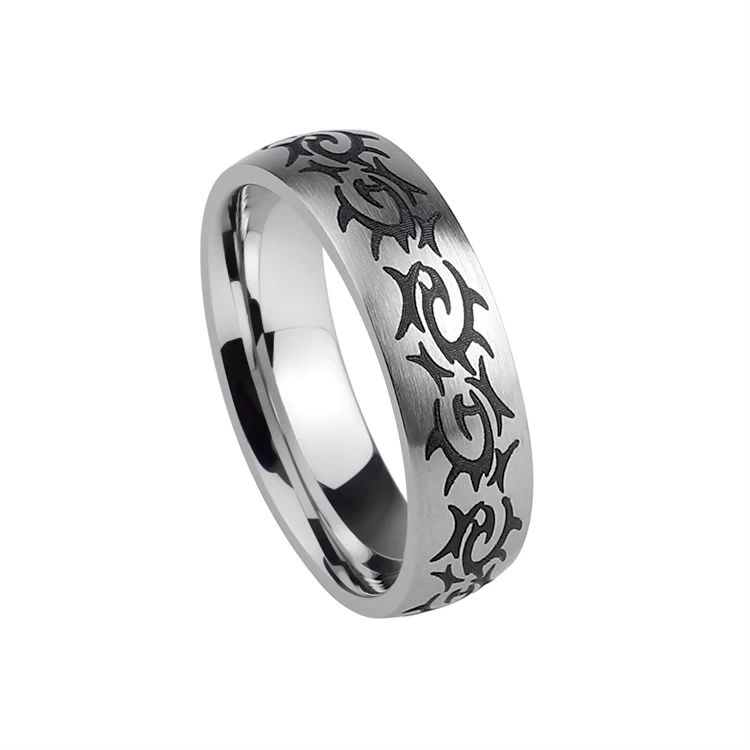 Cheap Wholesale Custom hot sale Jewelry Stainless Steel jewelry simple ring