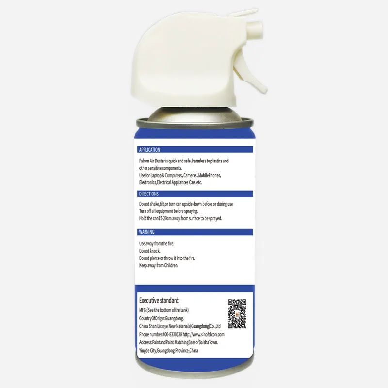 Air Dust Spray Falcon Dust-Off Disposable Compressed 400ml R134a R152a