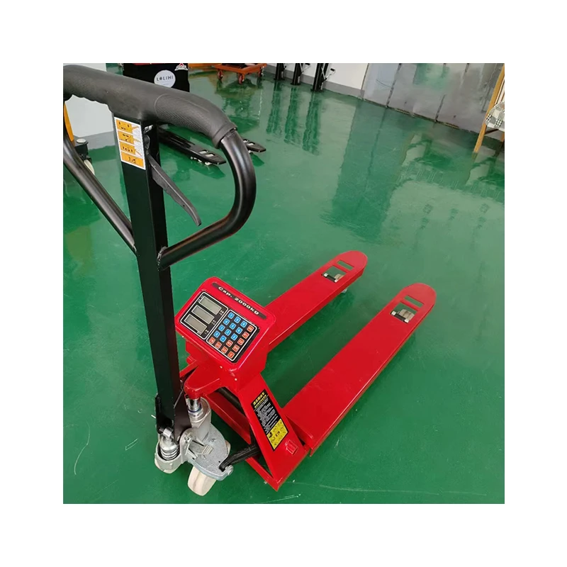 Weigh Scale Lifting Hydraulic easy Lift hydraulic lithium battery powered pallet truck