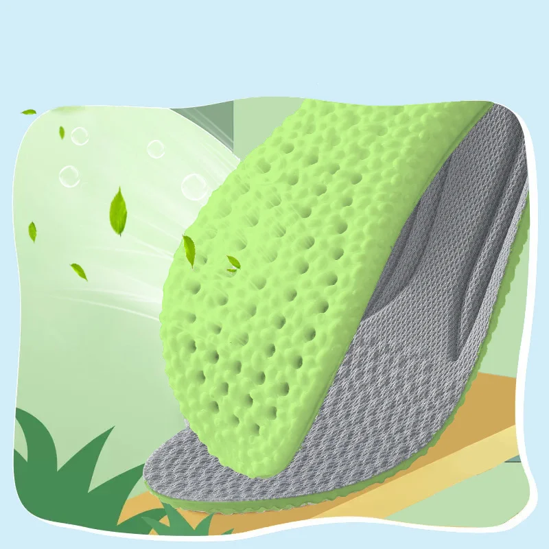 Running Shock-absorbant Breathable Deodorization Pu Soft Pad Shoe Sole