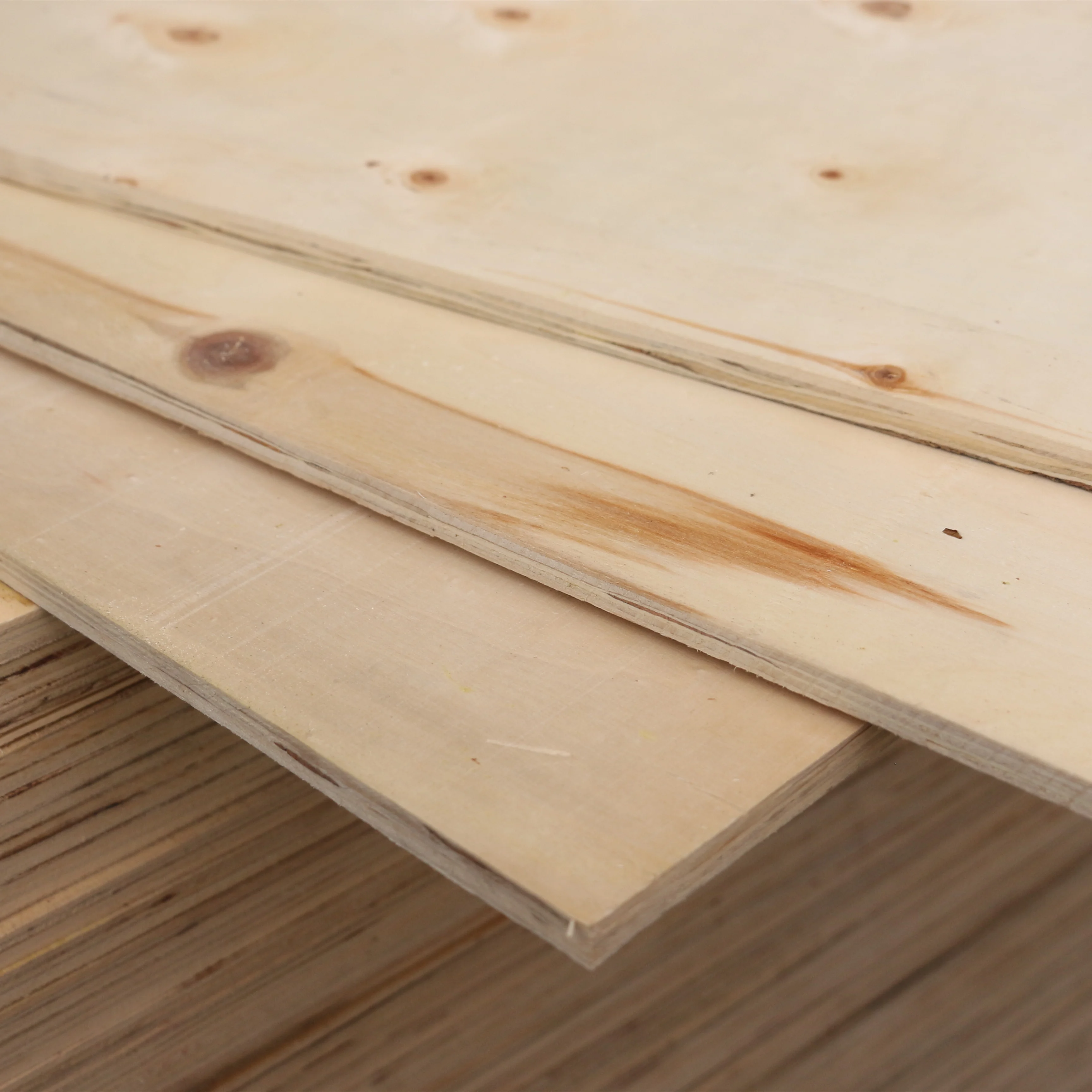 Customized furniture wood plywood sheet 12mm 18mm 24mm melamine board okoume poplar Pine laminate maple oak birch plywoods