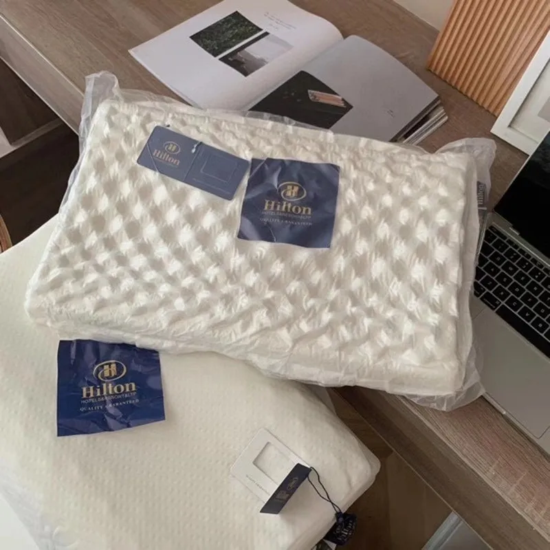 Лидер продаж, подушка Хилтон, латексная подушка с трикотажной тканью, заводская цена