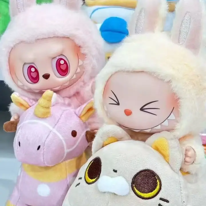 Wholesale POP MART Labubu Macaroon VOL.2 SERIES Have A Set Mystery Box POPMART Vinyl Plush Blind Box Action Figure