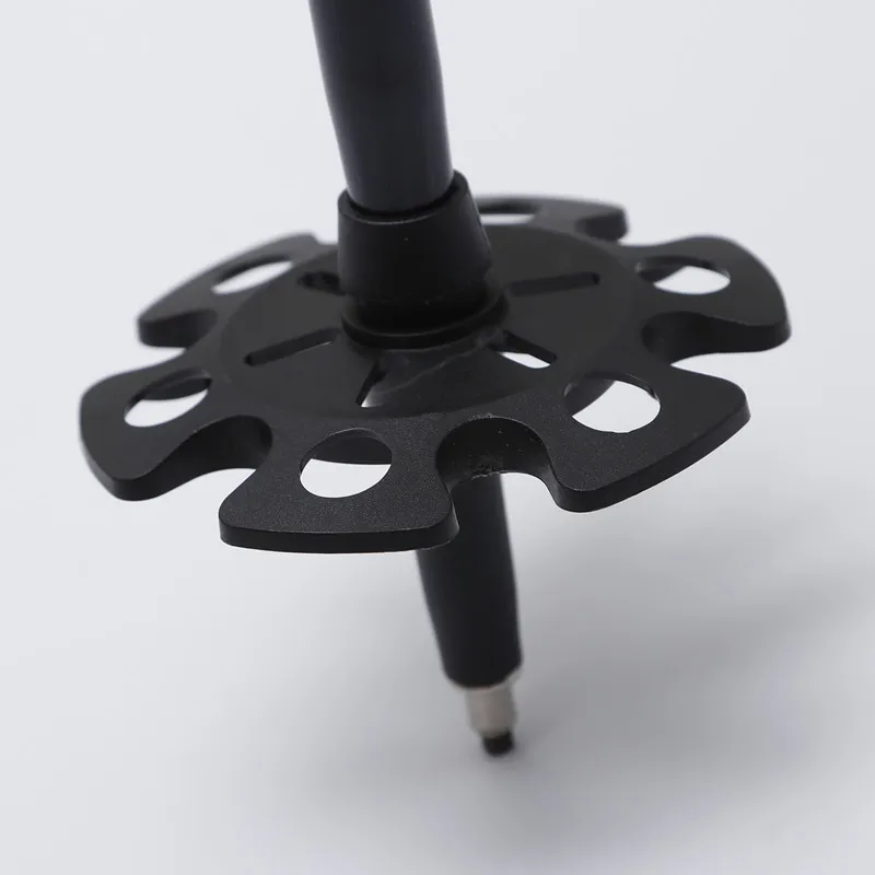 Customized Anti Shock Walking Stick 3 Sections Ski Poles Trekking Poles Tips Tungsten