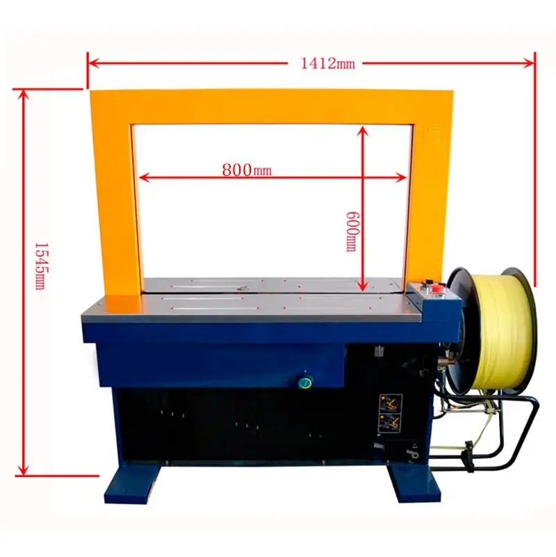 WG-22XN Automatic Electric High Tension PP Belt Box Carton Strapping Machine