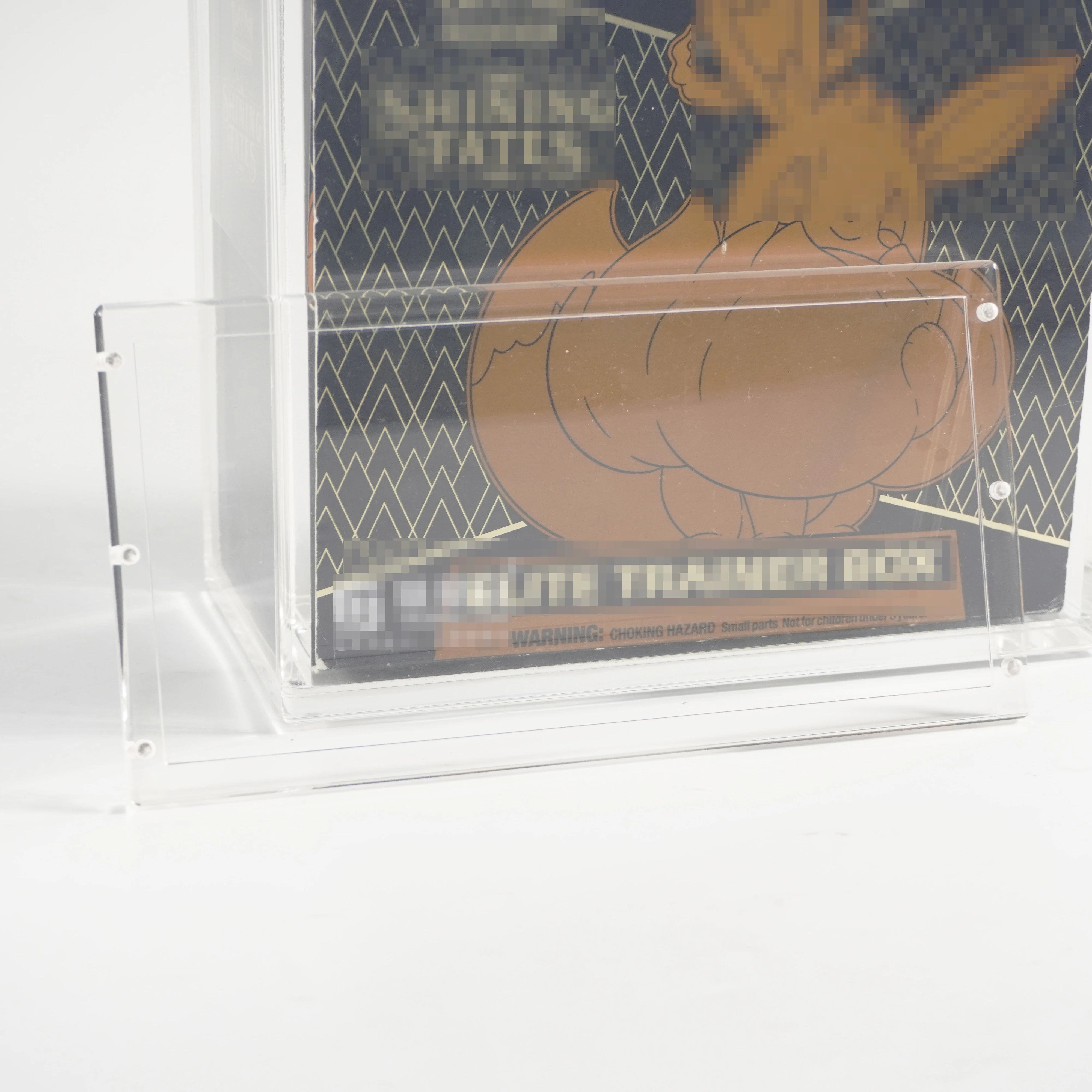 Hard Box Magnetic Lid Elite Trainer Box Custom ETB Acrylic  Box Pokemoned Protector Case for display