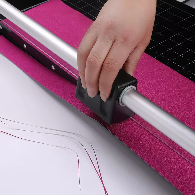 63 Inch Desktop Paper Trimmer Office Craft Paper Rolling Paper Cutter Studio Roll Cutting Machine