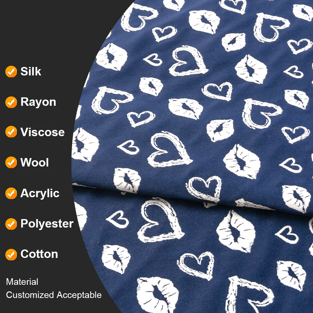 KEER Factory Custom Wholesale High Quality JDD2955 American Hot Sale Anti Wrinkle Polyester Jacquard Fabric