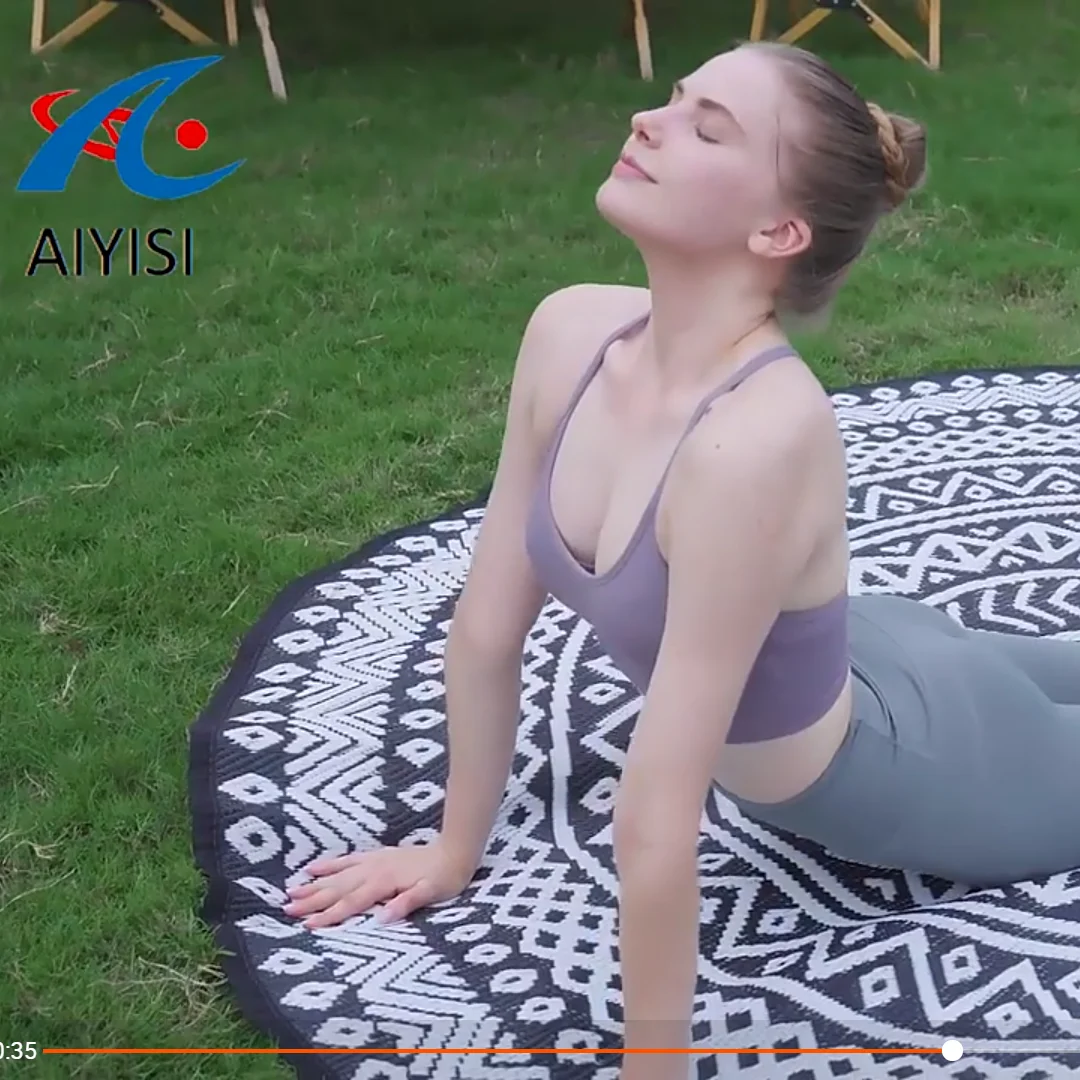 Recycled plastic rugs plastic outdoor rugs large plastic floor mat round carpet