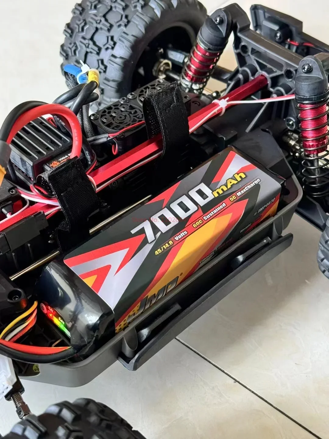 Новый MJX Hyper Go 10208 маленький монстр 3S 4S бесщеточный 1/10 RC высокоскоростной внедорожник Электрический грузовик R/C автомобиль