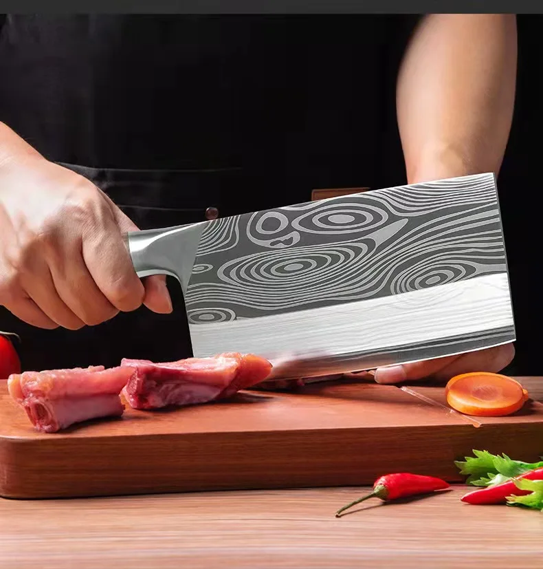 damasks bone knife stainless steel cleaver knife  kitchen tools