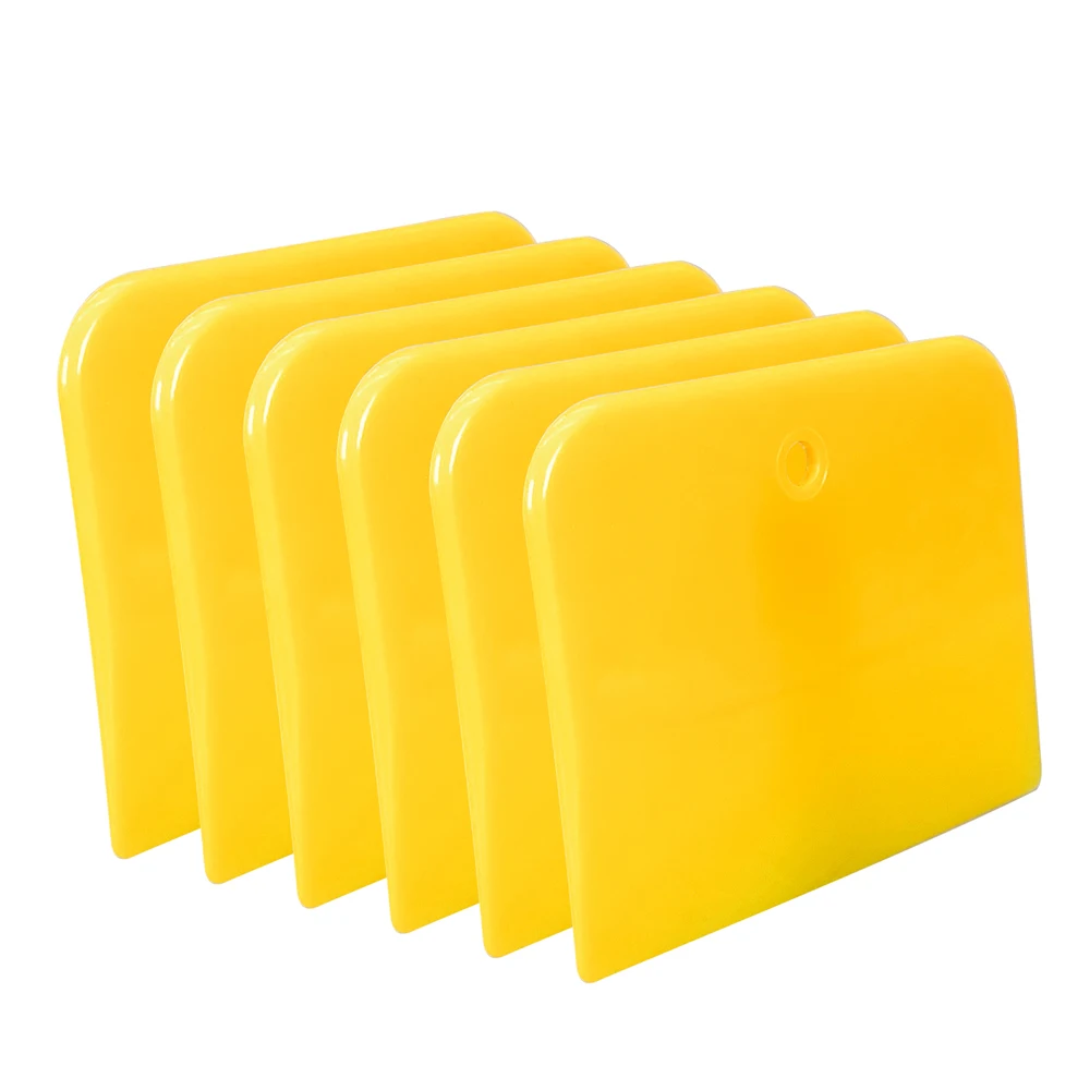 Car Body Filler Spreader 3pc Set Flexible Plastic Body Filler Applicator Set for Fillers, Putties, and Paint