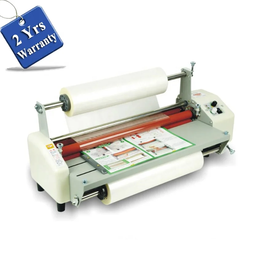 FM8230 A2 A3 A4 Bopp PET Preglued tabletop Thermal laminator cold laminating machine