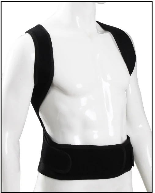 Hot Selling Unisex Waist Support Adult Posture Correction Vest Braces Back Support Belt