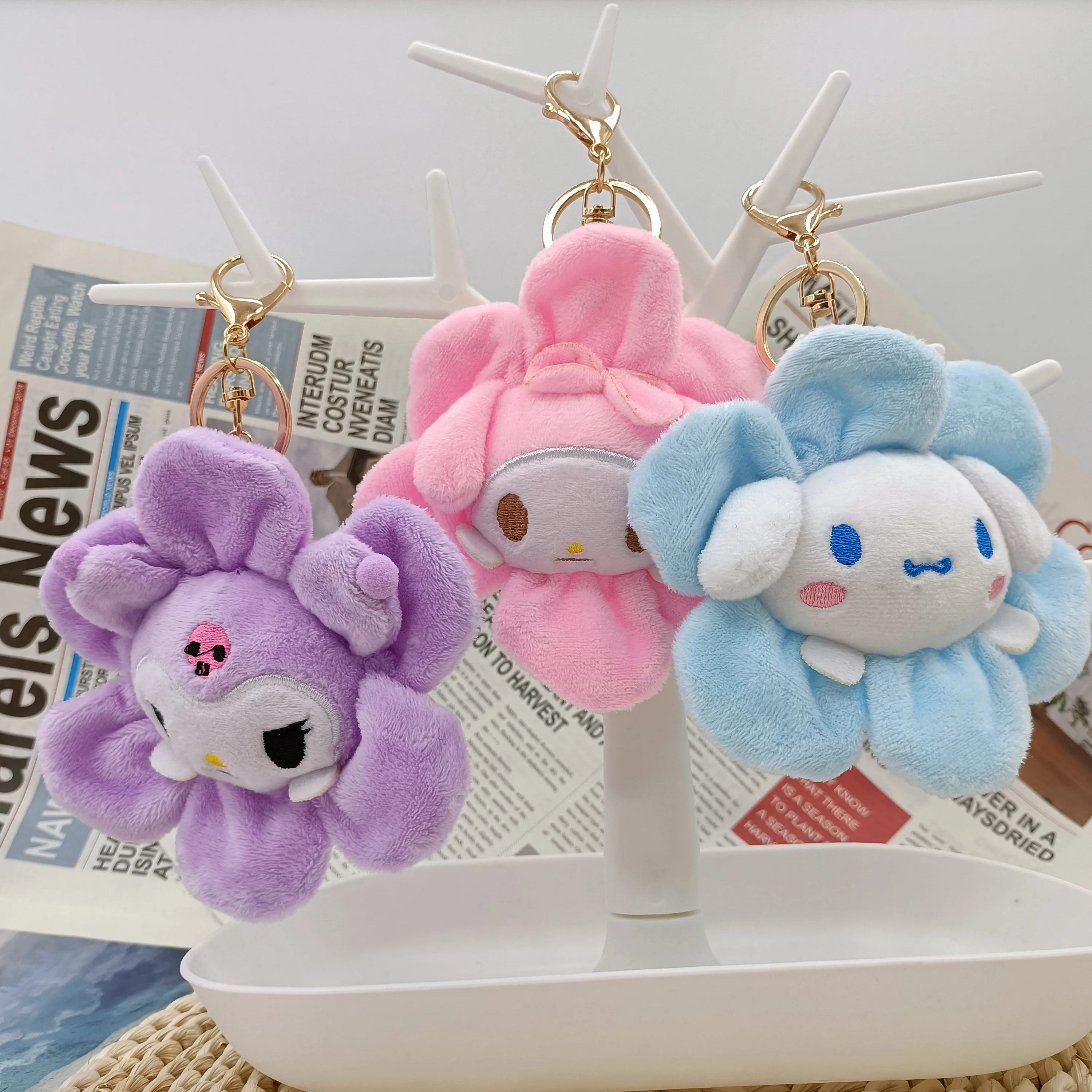 Wholesale Anime Figure Kuromi Plush Stuffed Plush Toy Animal My Melody Japan Sanrio Plush Toy