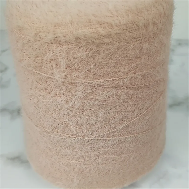 1/13NM dyed fancy hairy yarn 100% nylon fancy feather yarn