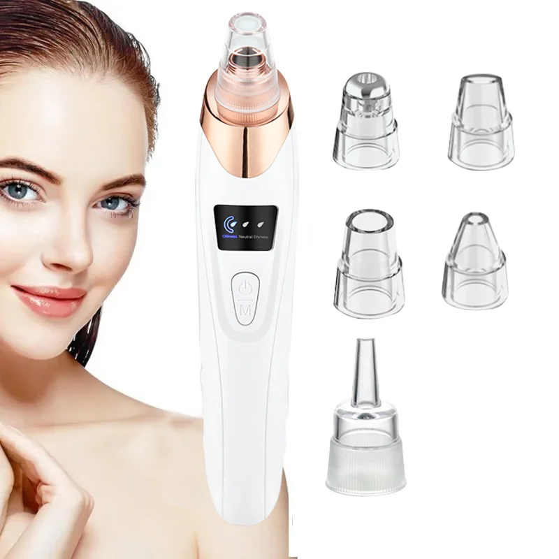 Electric Face Suction Removal Machine Pore Cleaner Blackhead Vacuum Pimple Black Head Remover set pore face cleaner