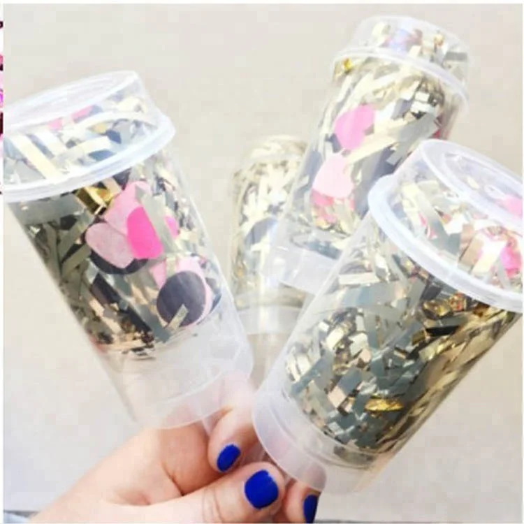 Поо Конфетти Для вечеринки пуш-поп конфетти для свадьбы