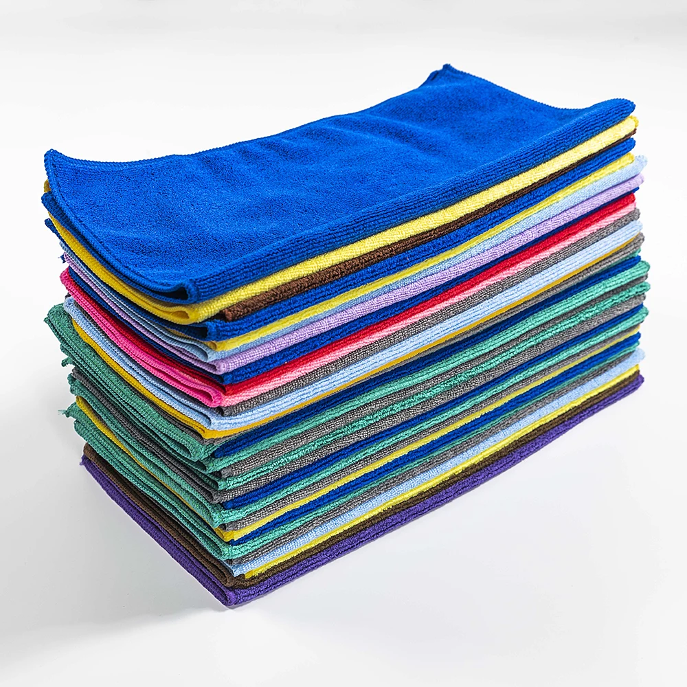 30X30 Microfiber Cleaning Cloth Hand Towel Tablets