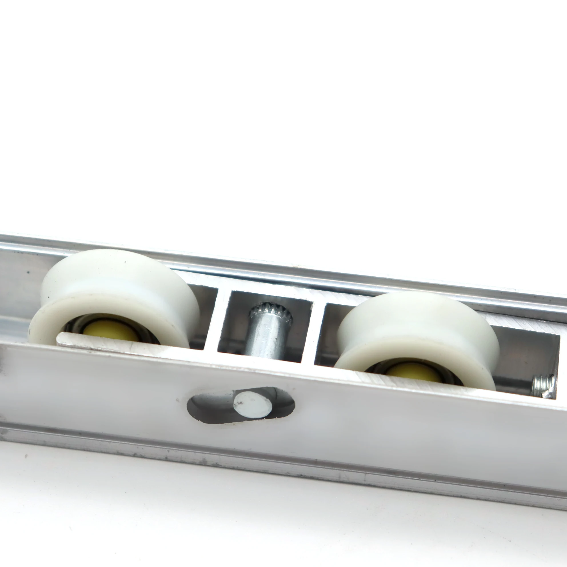 Adjustable Heavy Duty Hidden Nylon Plastic Sliding Aluminum Alloy U Shape Window Door Roller Wheel with Bearings